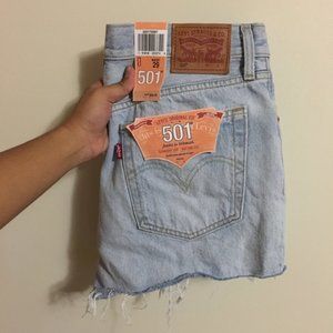 New 501 Levi Shorts